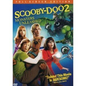 Scooby-Doo 2: Monsters Unleashed 2004 DVD Full-Screen Edition Family Comedy